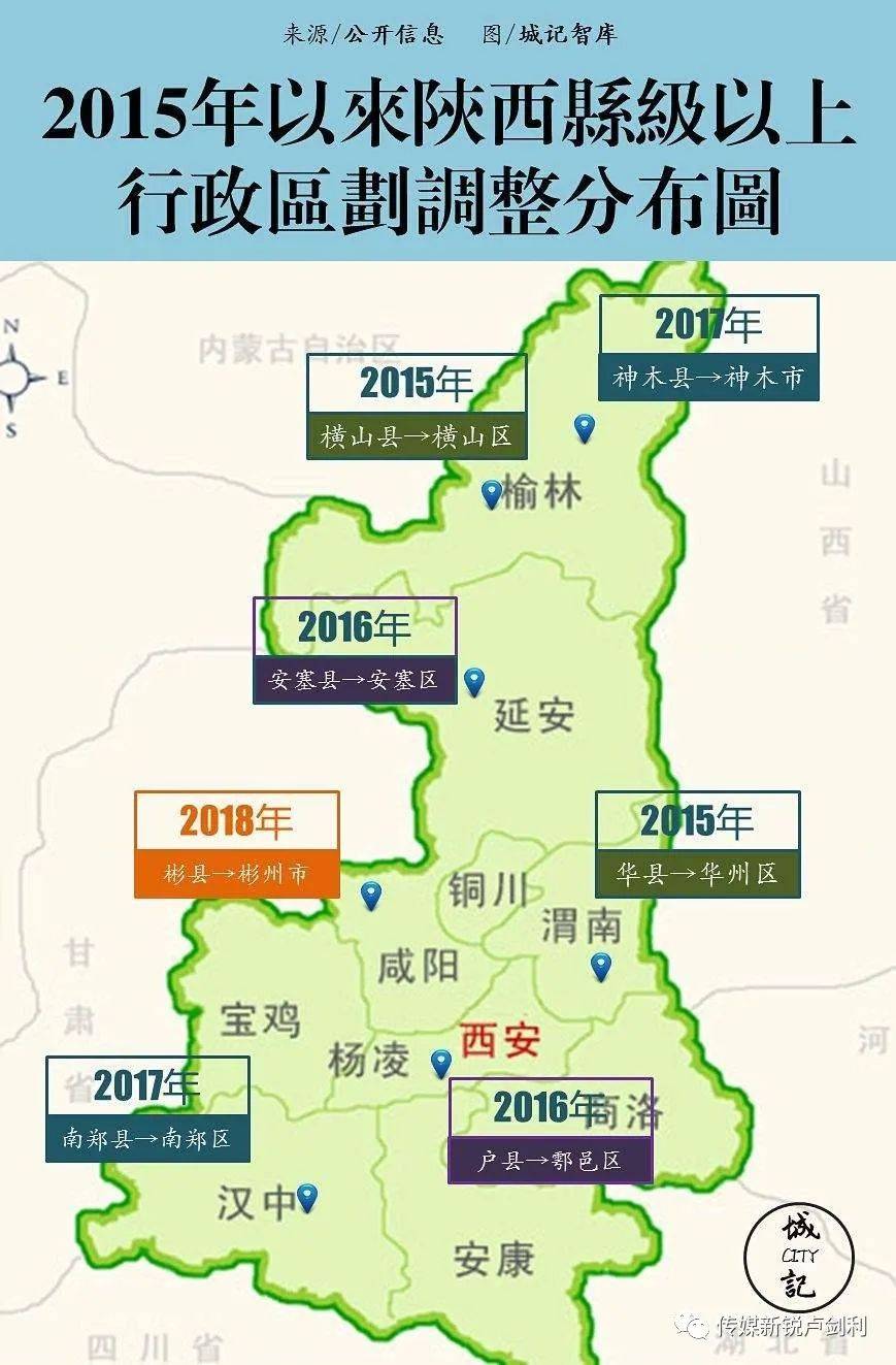 陕西最新行政区划调整，开启新纪元，探索未来新篇章